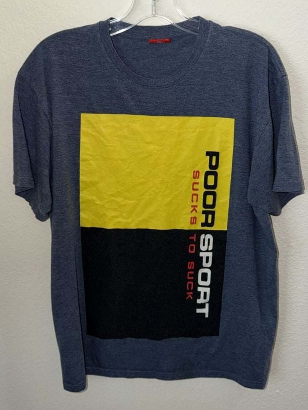 CLSC Poor Sport Sucks To Suck Graphic T-Shirt
